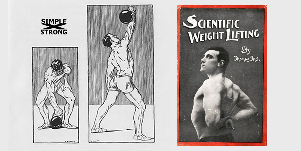 Thomas Inch, Scientific Weight Lifting (1905): Kettlebell Snatch