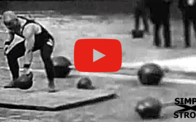 Barbell & Kettlebell Lifting at the 1913 Olympics [RARE VIDEO]