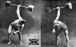 Arthur Saxon - Bent Press