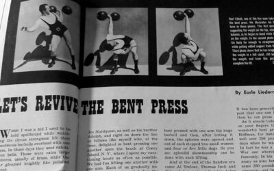 Let’s Revive the Bent Press [1962]