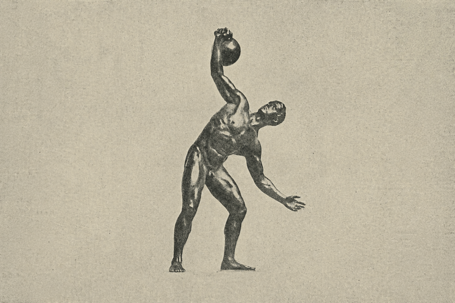 Lionel Strongfort - kettlebell side press